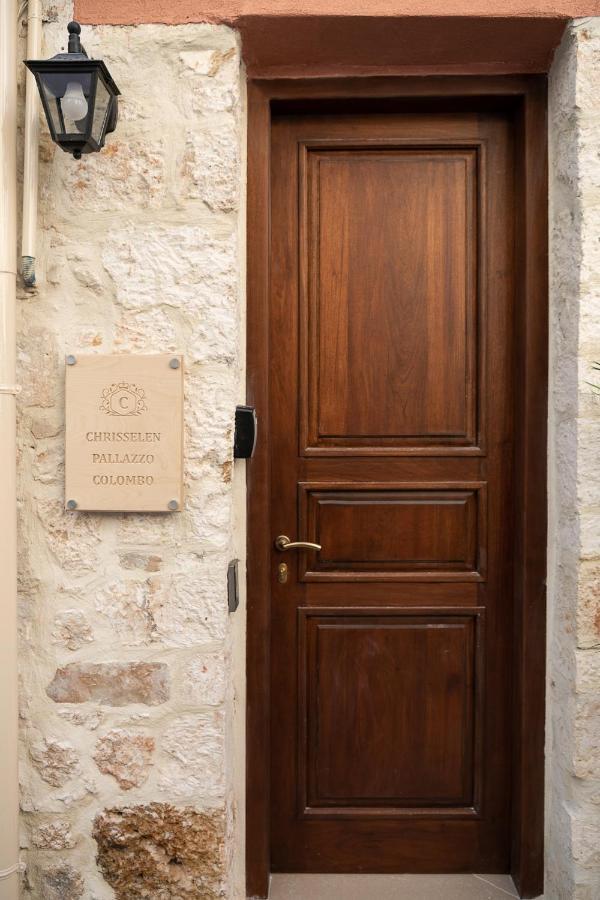 Chrisselen Palazzo Colombo Apartment Chania  Luaran gambar